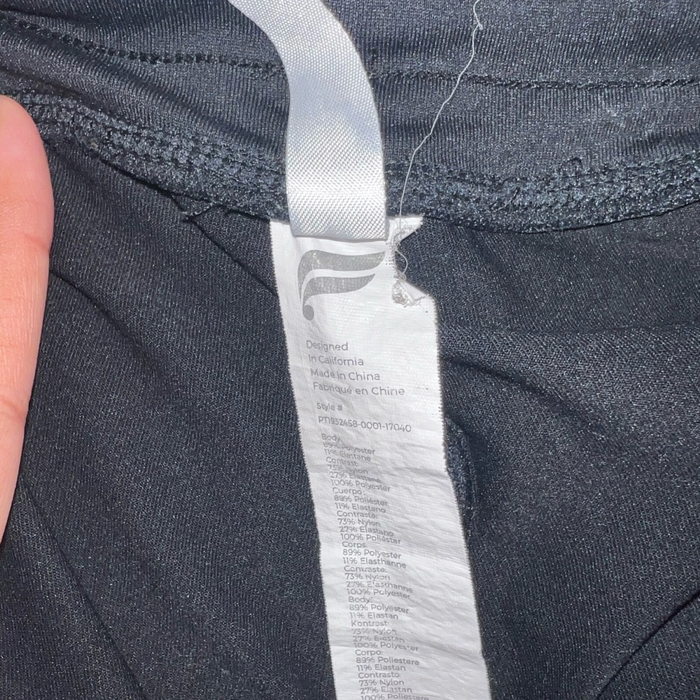 Fabletics Uc Black Performance Joggers - image 4